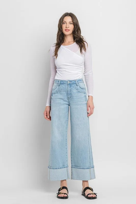 Darlene Baggy Cuffed Jeans