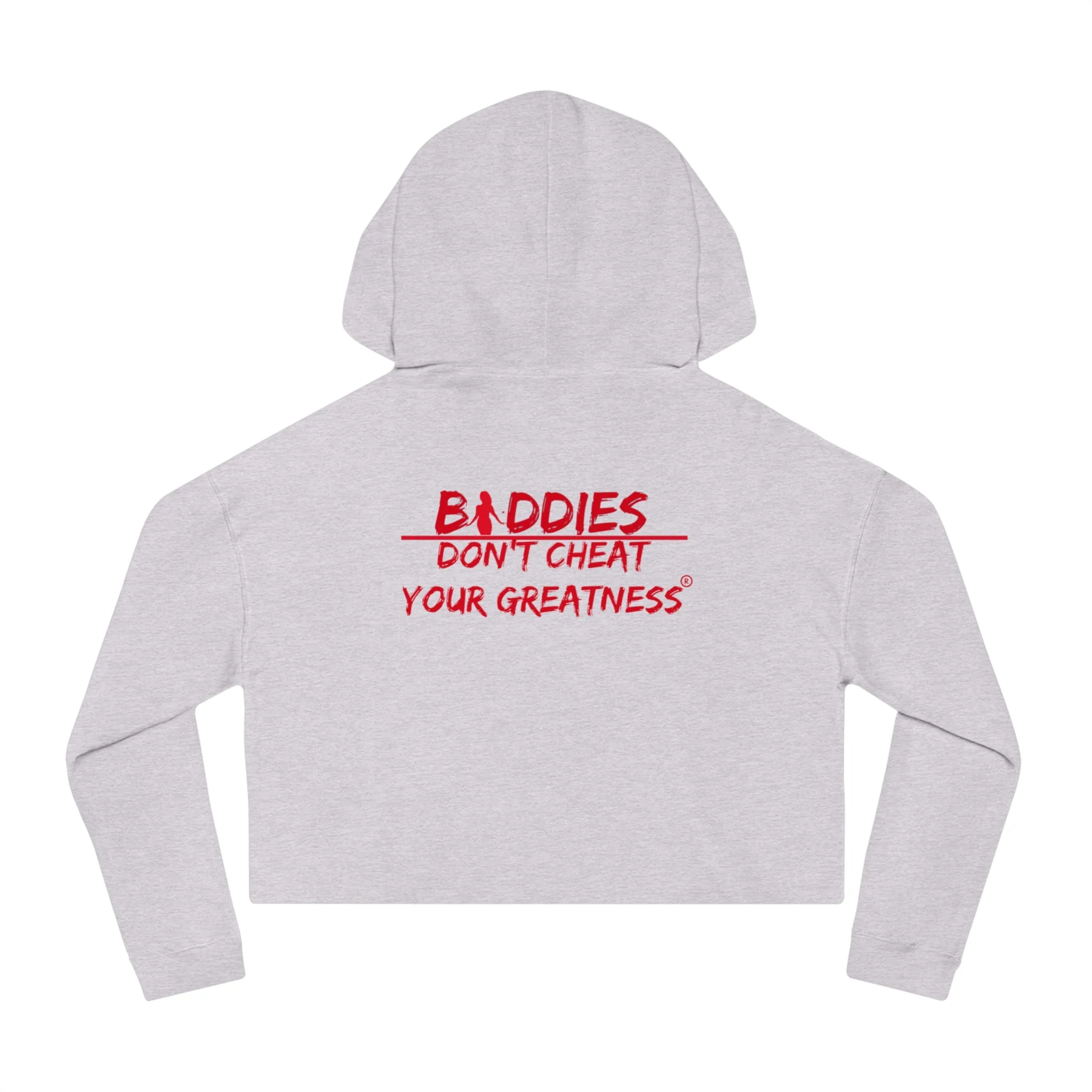 DCYG FX Baddies Red Logo Women’s Cropped Hooded Sweatshirt