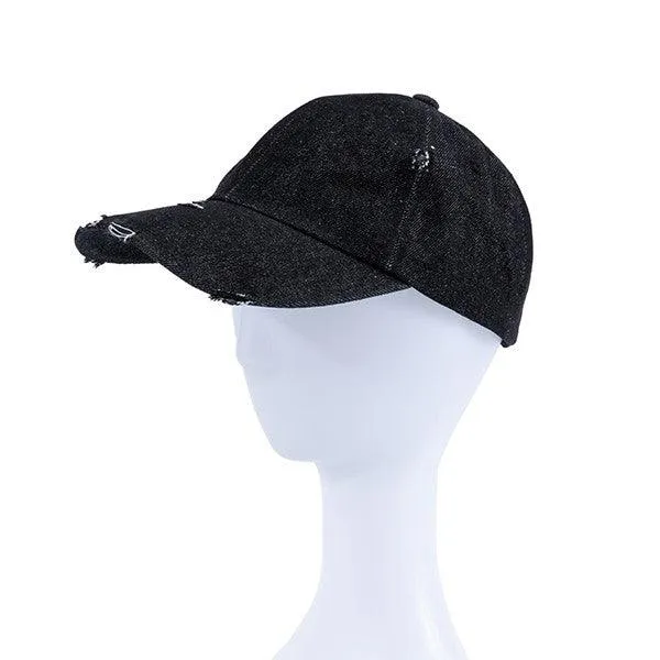 Denim Daily Cap Black Blue