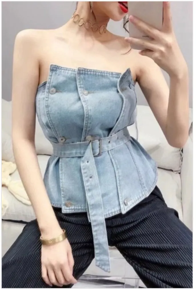 Denim Top