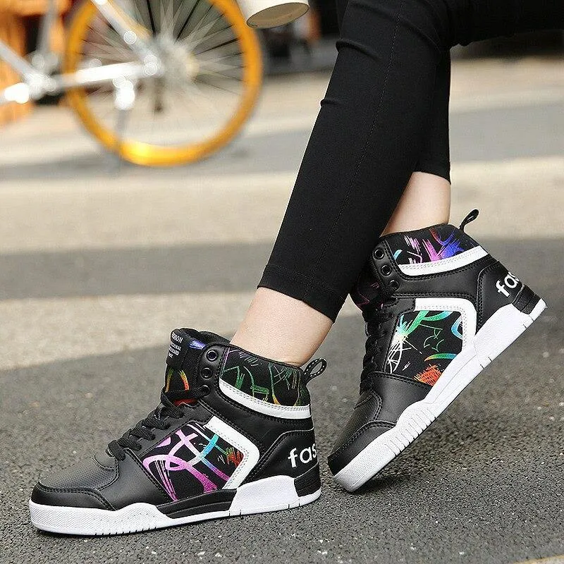 DESIN Youth's High Top Sneakers