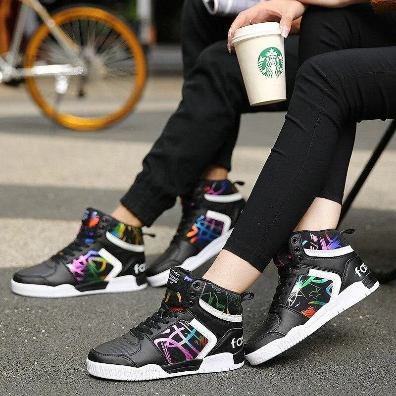 DESIN Youth's High Top Sneakers