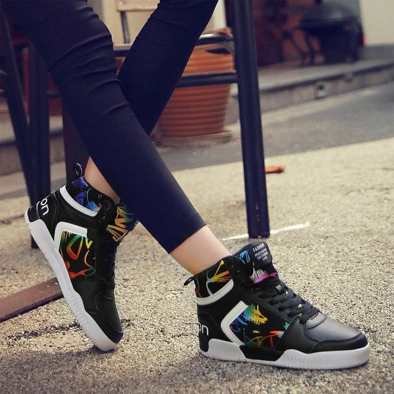 DESIN Youth's High Top Sneakers