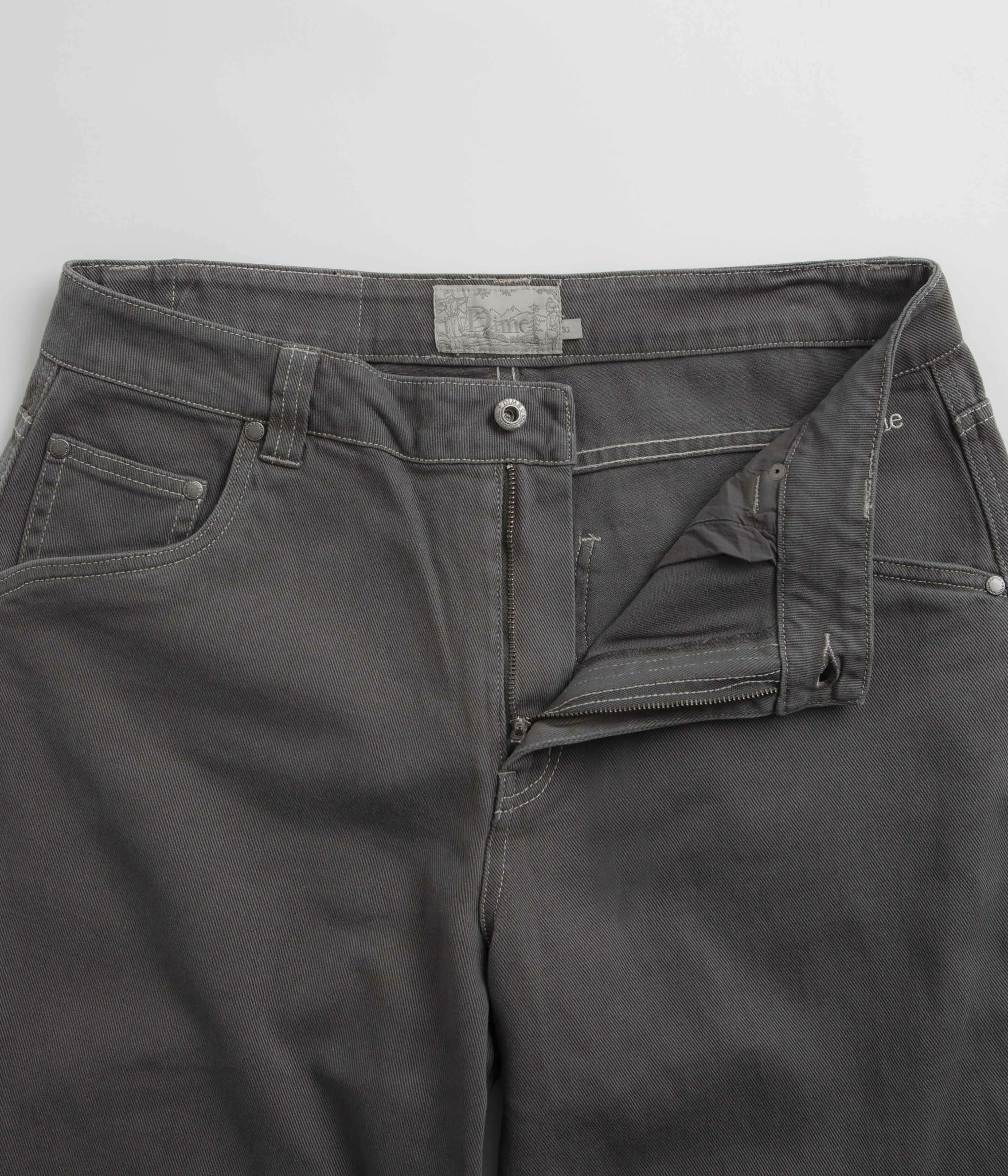 Dime Classic Baggy Jeans - Dark Grey