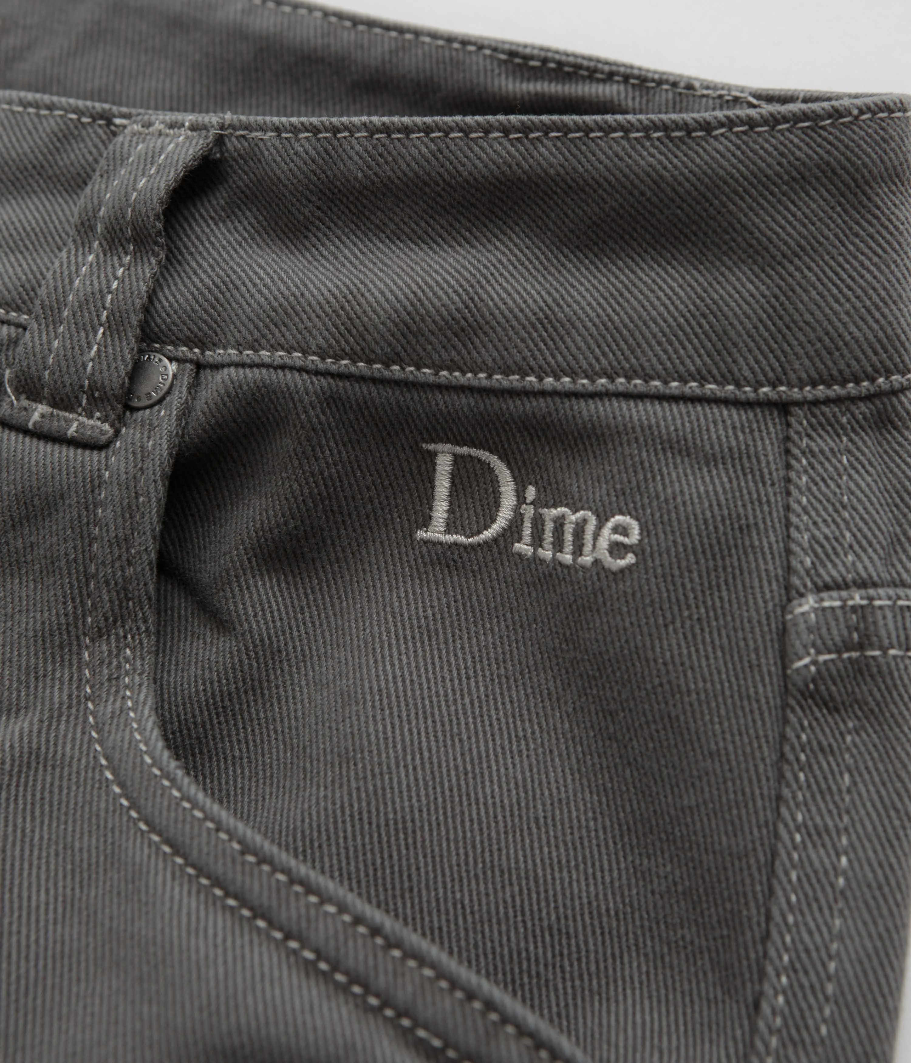 Dime Classic Baggy Jeans - Dark Grey