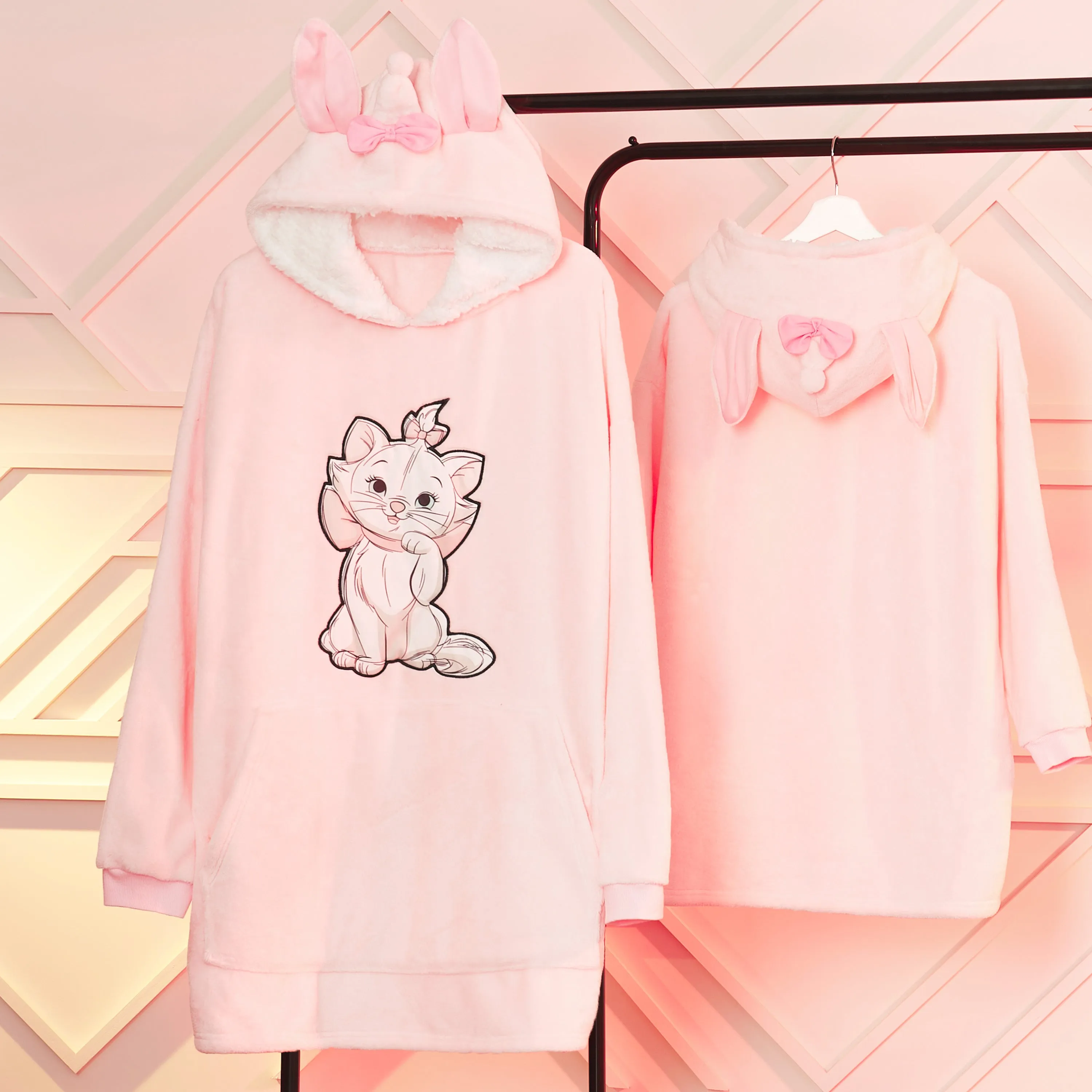 Disney Women's Hoodies, Oversized Blanket Hoodie - Marie