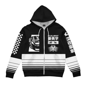 Drift Legend Zip Up Hoodie