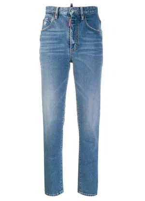 DSQUARED2 Women's Medium Haze Tight Cropped Jeans