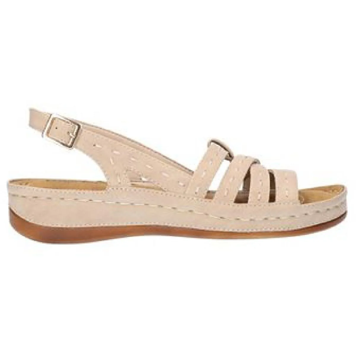 Easy Street Womens Kehlani Casual  Slingback Sandals