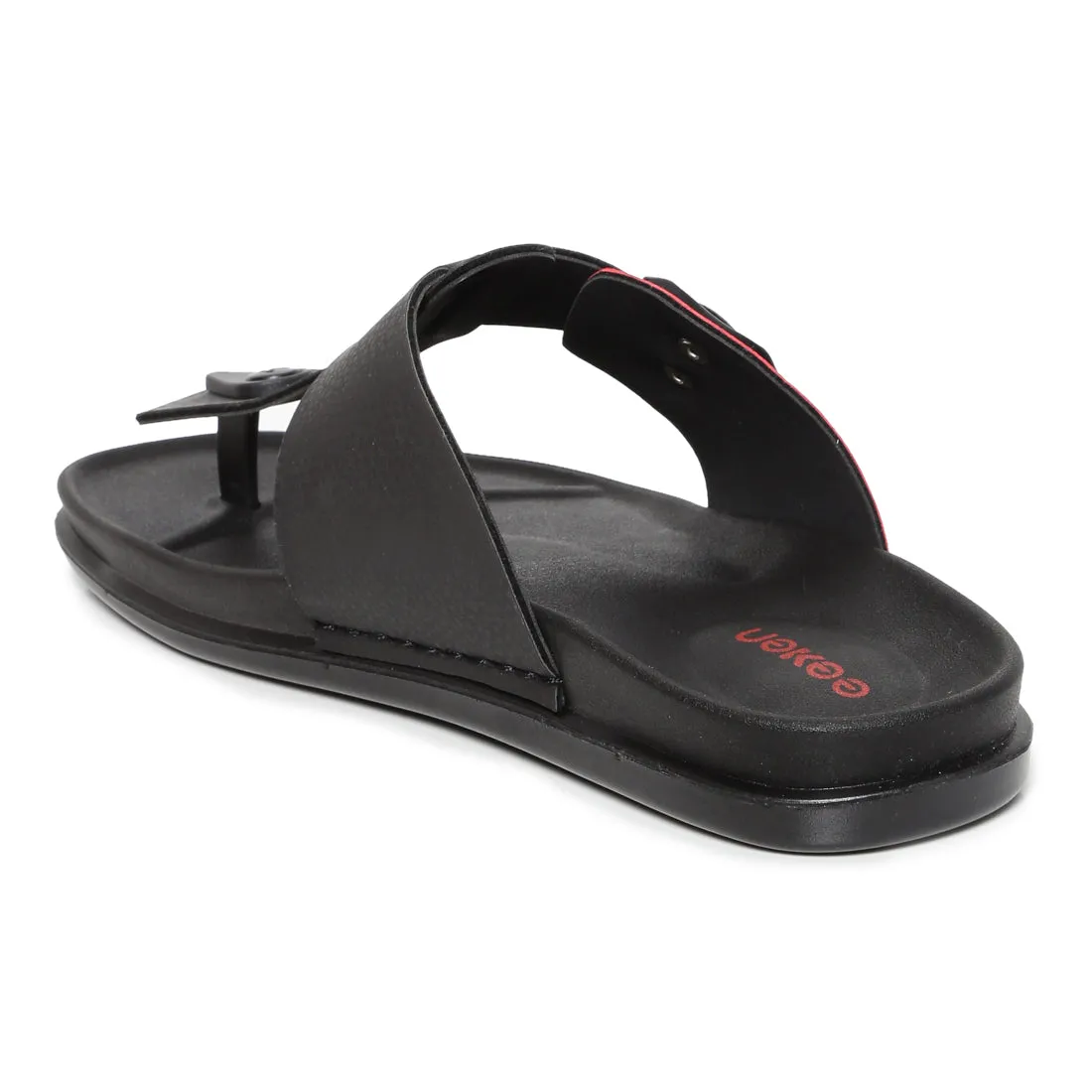 Eeken EPUG4037 Red Stylish Lightweight Dailywear Dual Density Casual Sandals For Men