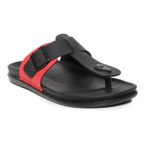 Eeken EPUG4037 Red Stylish Lightweight Dailywear Dual Density Casual Sandals For Men