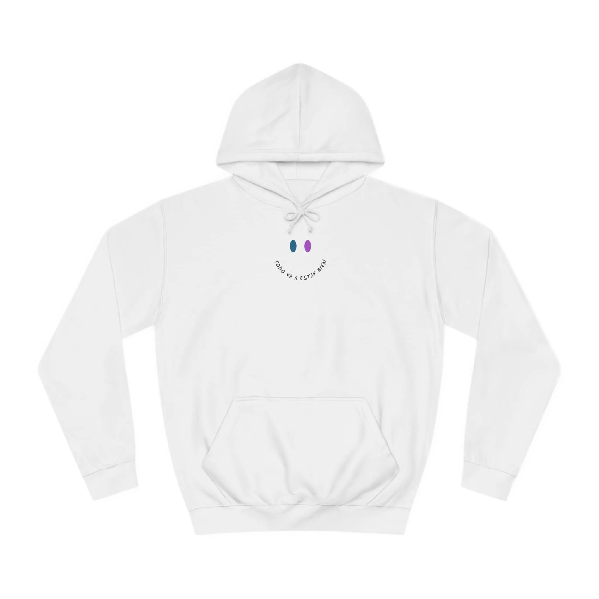 Embrace Positivity: Kay Chimba Todo Bien Unisex College Hoodie
