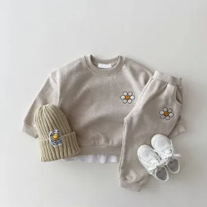 Embroidered Daisy Tracksuit