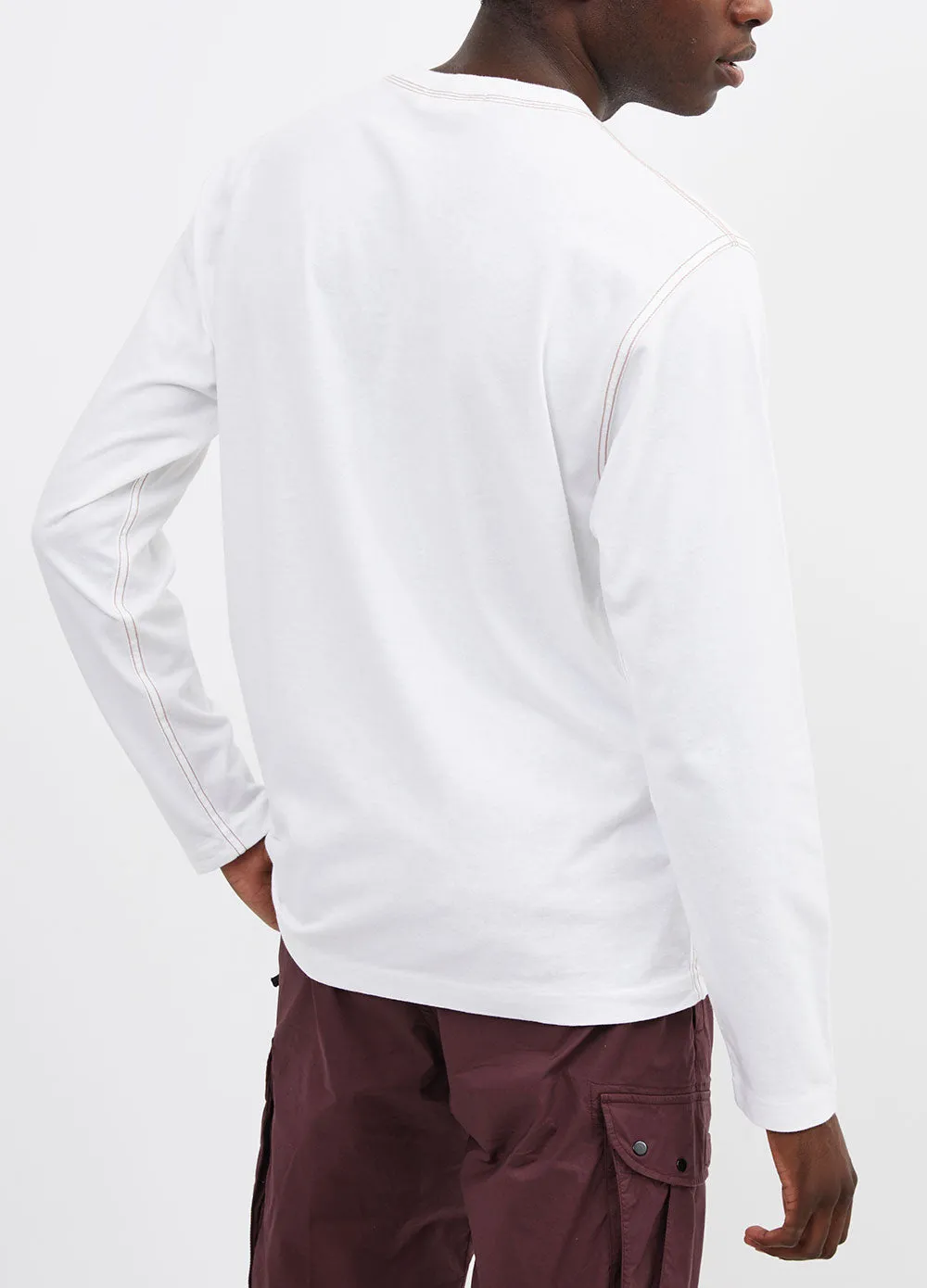 Embroidered Long-sleeve T-shirt