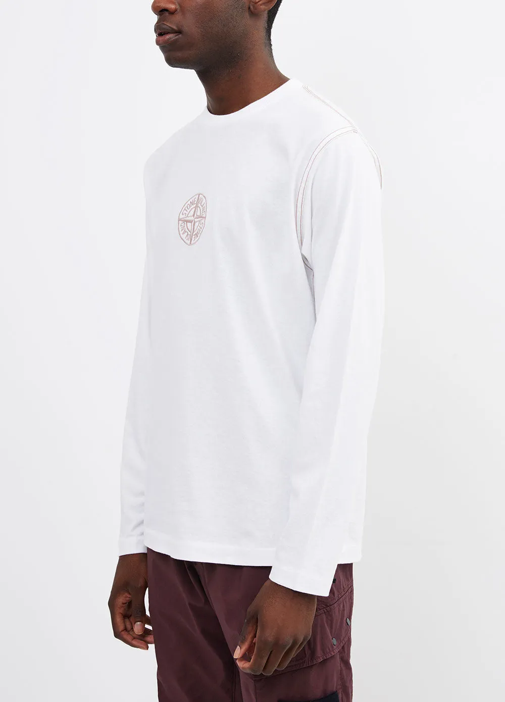 Embroidered Long-sleeve T-shirt