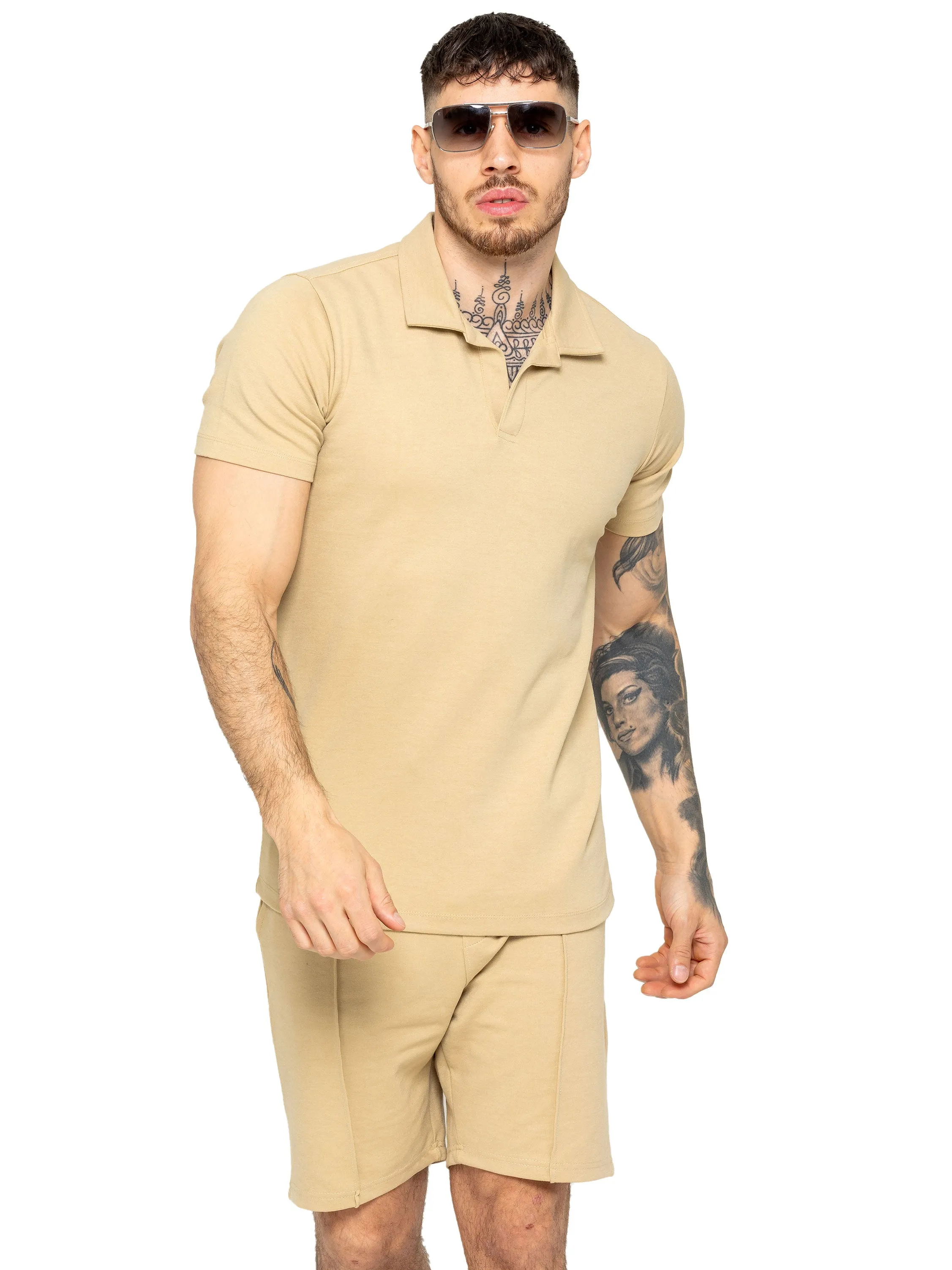 Enzo | Mens Summer Polo Outfit Set