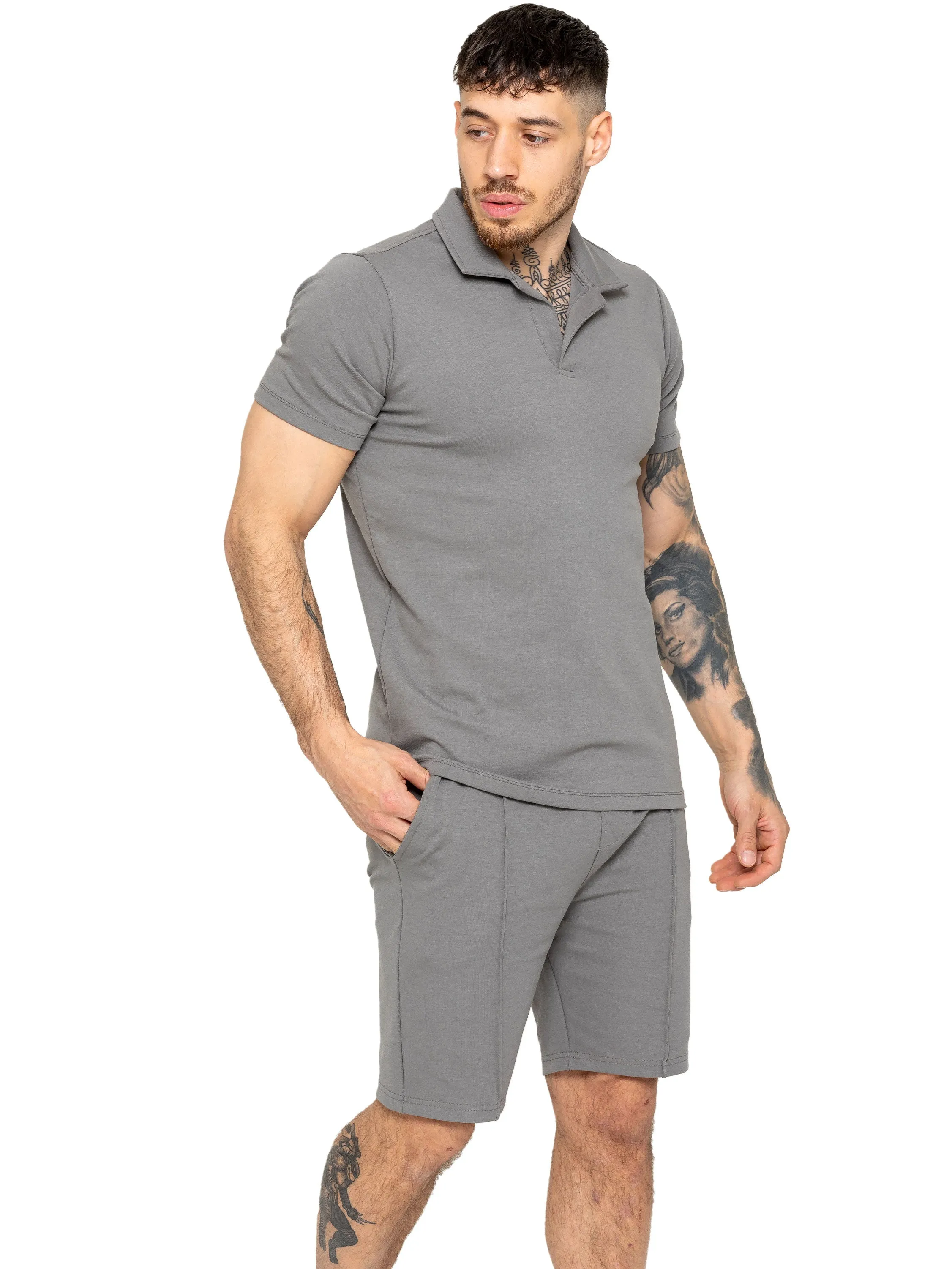 Enzo | Mens Summer Polo Outfit Set