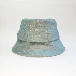 FABRIKK Montecristo Eco Cork Bucket Hat | Aqua Silver | Vegan Hat