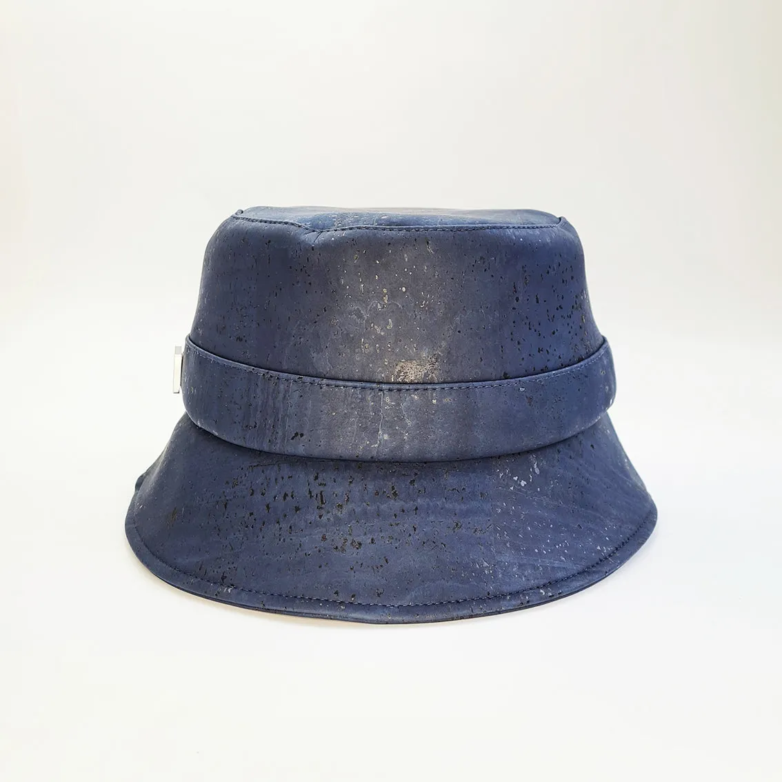 FABRIKK Montecristo Eco Cork Bucket Hat | Navy Blue | Vegan Hat