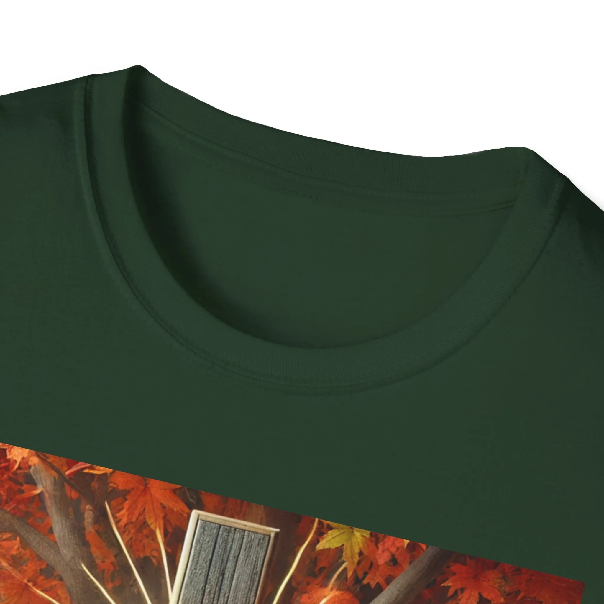 Fall Fo Jesus He Never Leaves T-Shirt