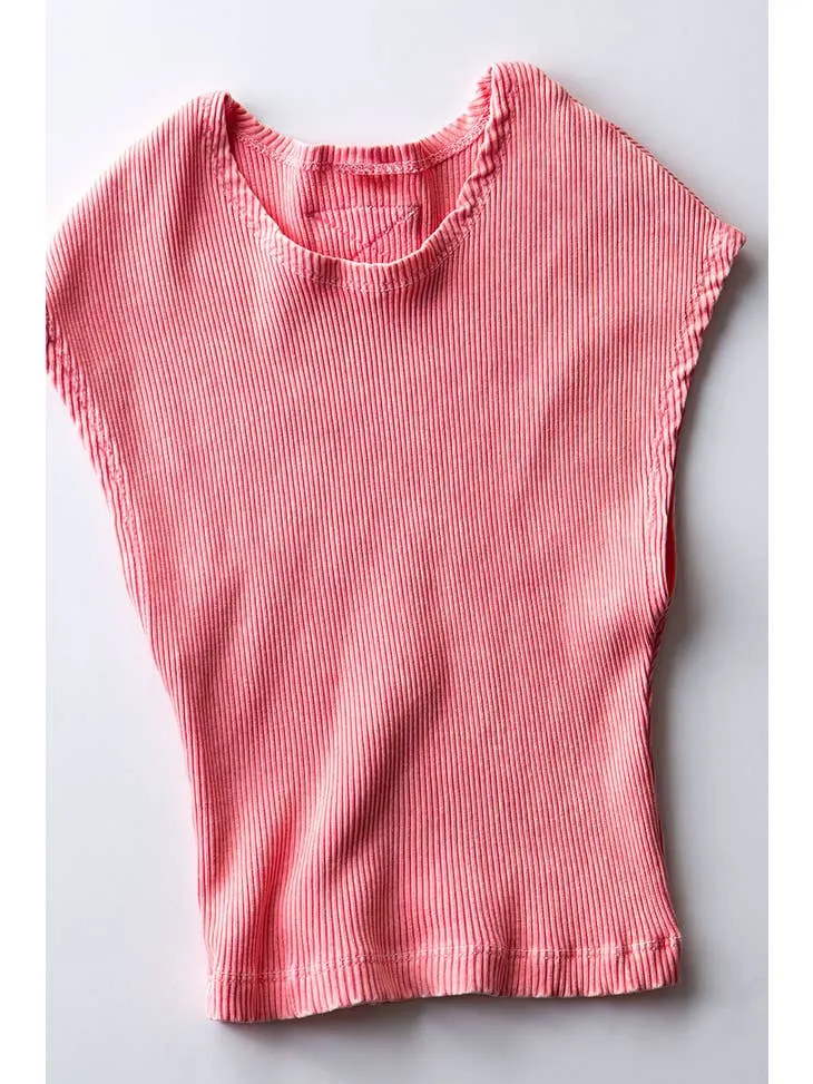 Fashion Week Betty Mineral Wash Crop Top