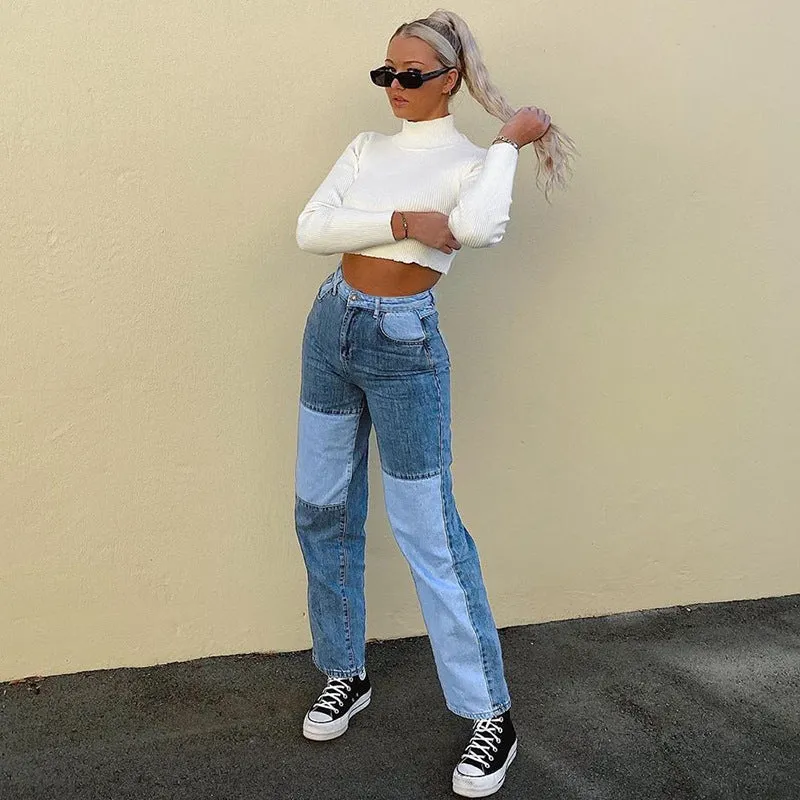 Fashionable High-Rise Jeans For Women - GlamzLife