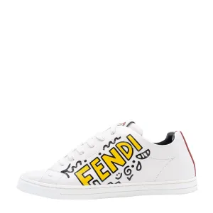 Fendi x Mr Doodle Men's Low Cut Sneakers 6 SYCH041