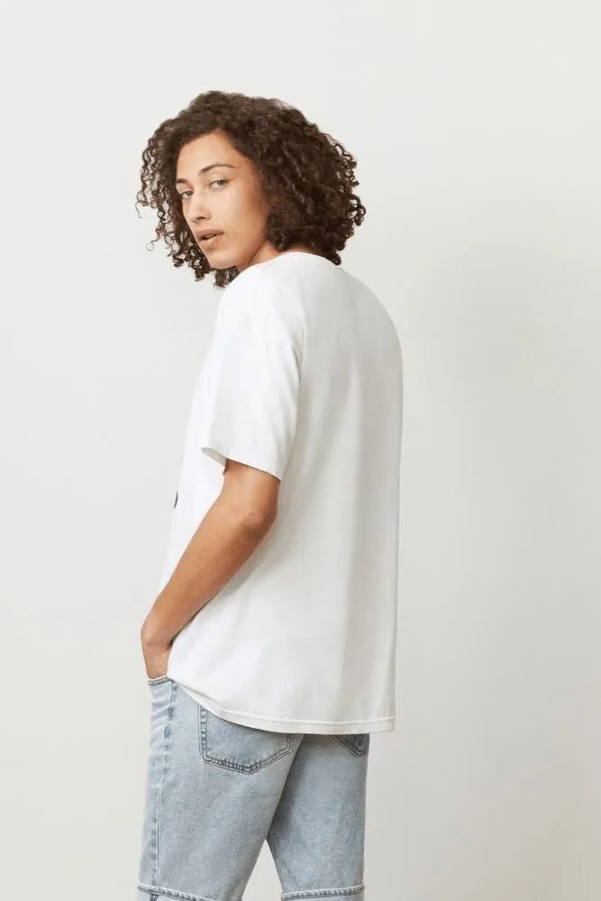 Fila Men's Stacked T-Shirt - White
