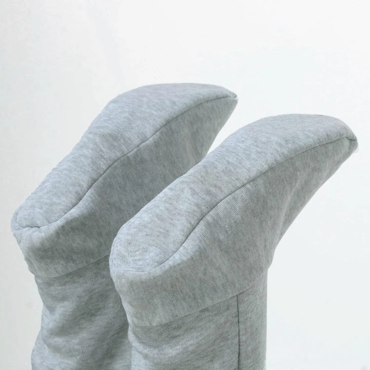 Fleece Footed Pajamas Pants for Women Soft Drawstring Jogger Sweatpants with Feet Winter Warm Comfy Lounge Pants