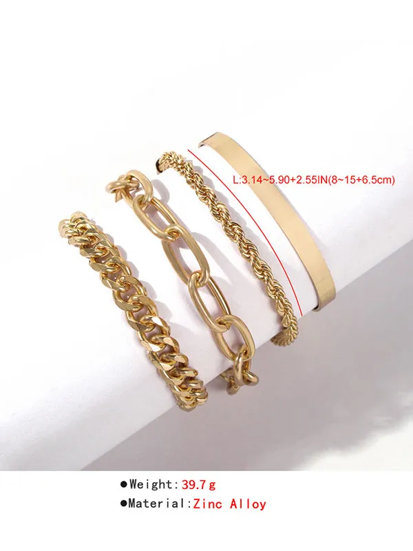 Flytonn-Original Cool Statement Chains Bracelet