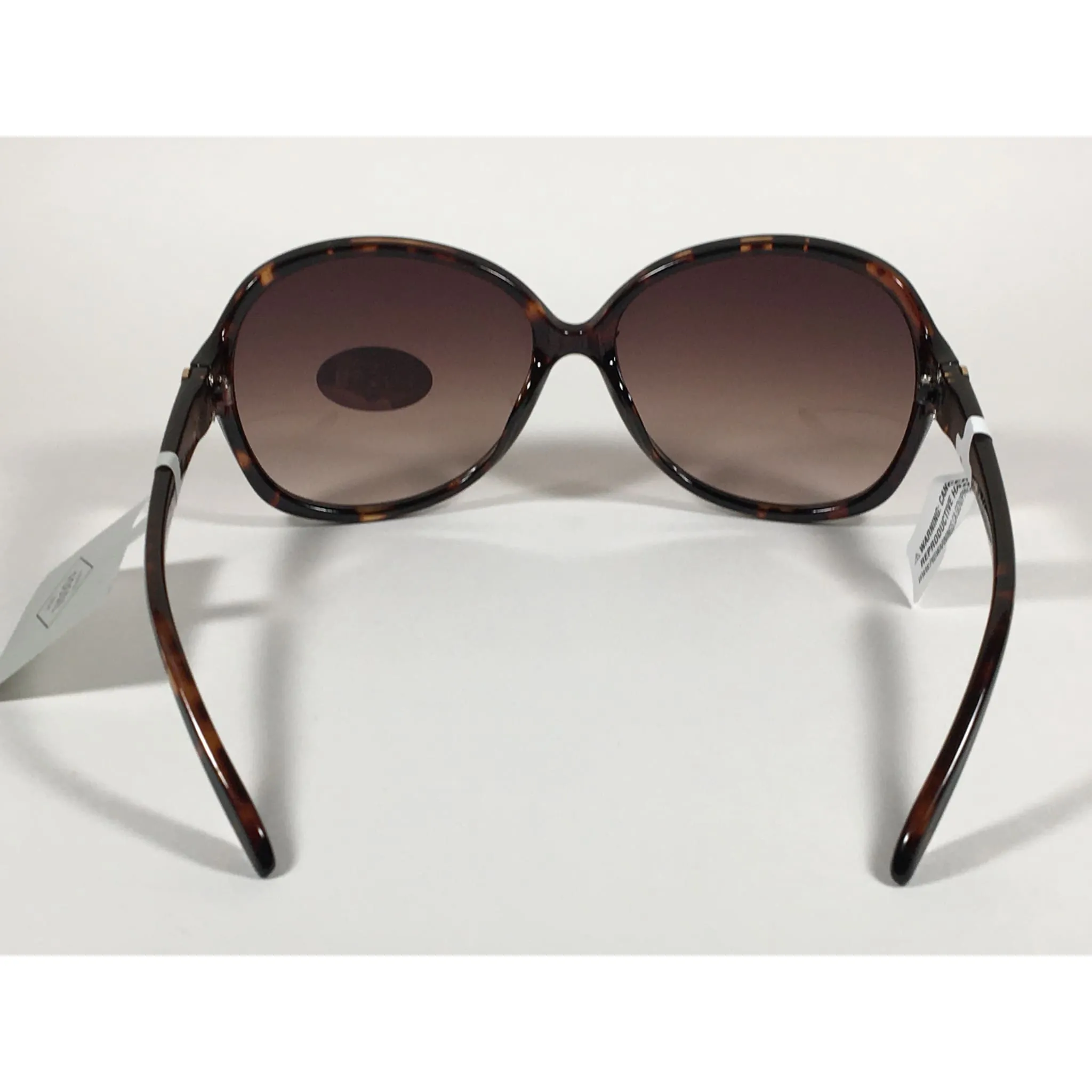 Fossil Oversized Sunglasses Brown Tortoise Brown Gradient Lens FW16
