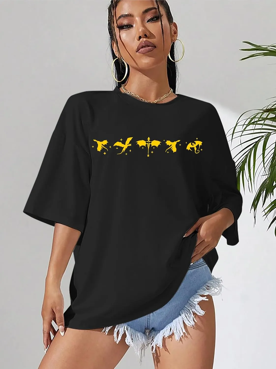 Fourth Wing Shirt Basgiath Graphic Tee Women Gragon Rider Shirts Graphic Tees Book Oversized Shirts