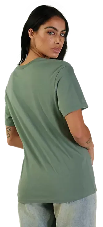 Fox WOMENS FOX HEAD SS TEE - Kelp