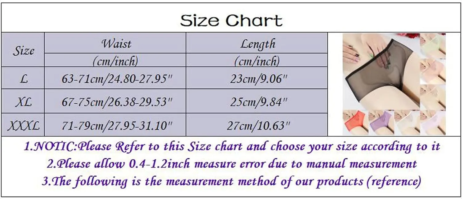 Franterd Sexy Panties for Women Plus Size See Through Mesh Sheer Panties Thongs Sheer Lingerie Mid Waist Underwears Briefs