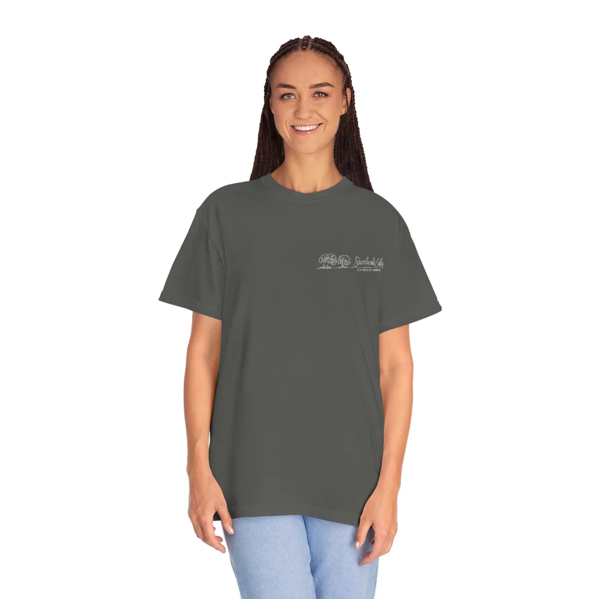 Friday Nights and Stadium Lights Garment-Dyed Tee