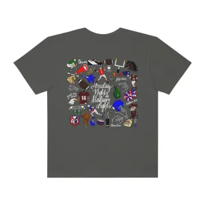 Friday Nights and Stadium Lights Garment-Dyed Tee