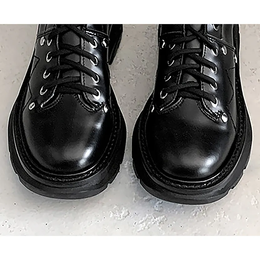 Funki Buys | Boots | Women's White Knee High Lace Up Boots