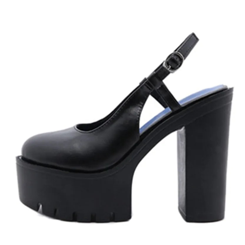 Funki Buys | Shoes | Women's Sexy High Chunky Heel Platforms