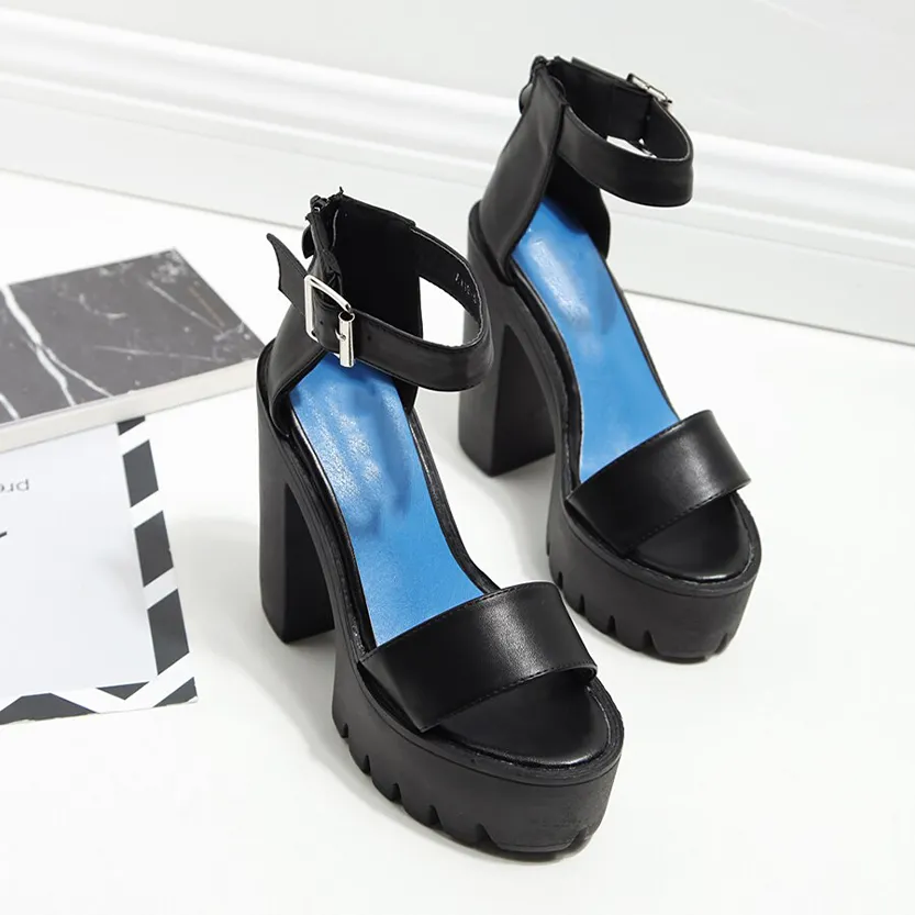 Funki Buys | Shoes | Women's Sexy High Chunky Heel Platforms