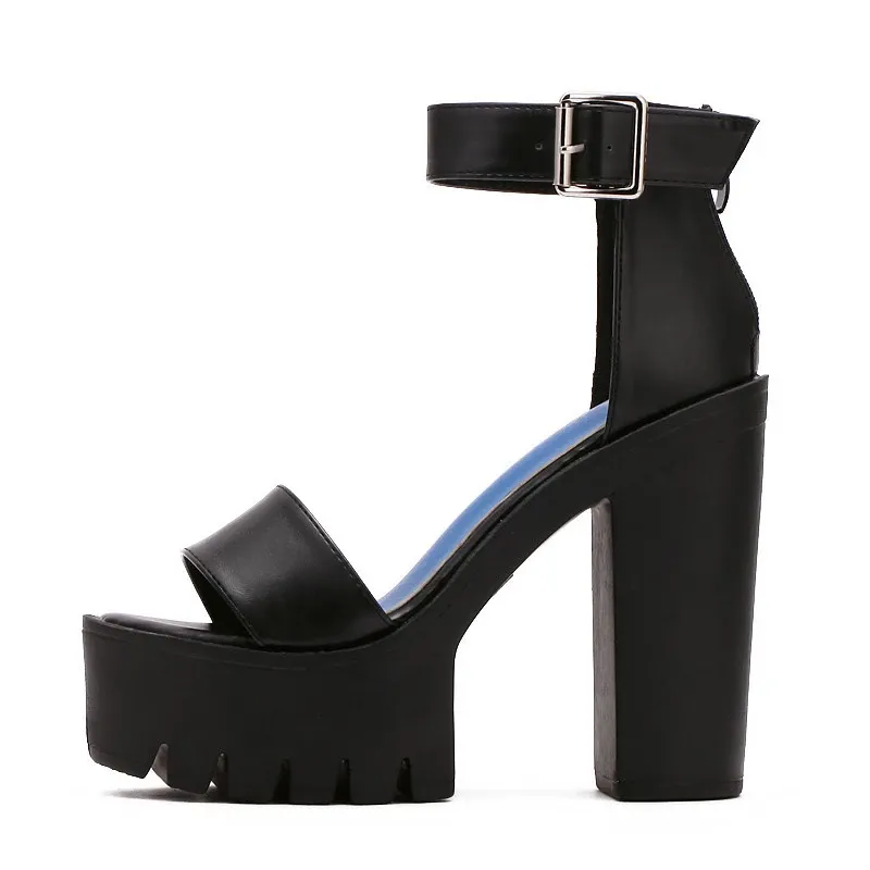 Funki Buys | Shoes | Women's Sexy High Chunky Heel Platforms