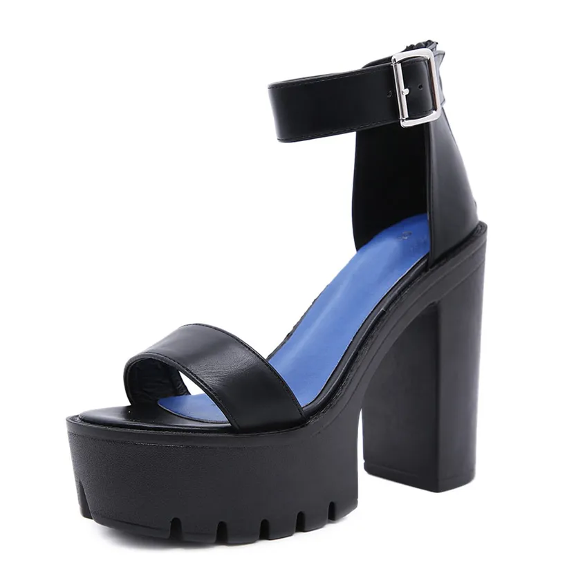 Funki Buys | Shoes | Women's Sexy High Chunky Heel Platforms