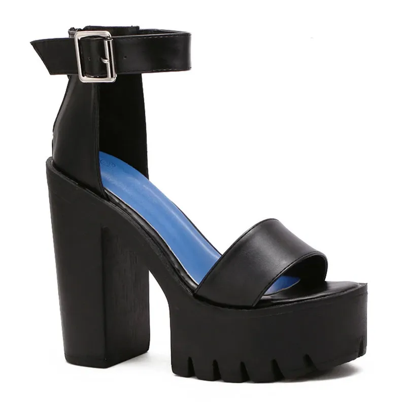 Funki Buys | Shoes | Women's Sexy High Chunky Heel Platforms