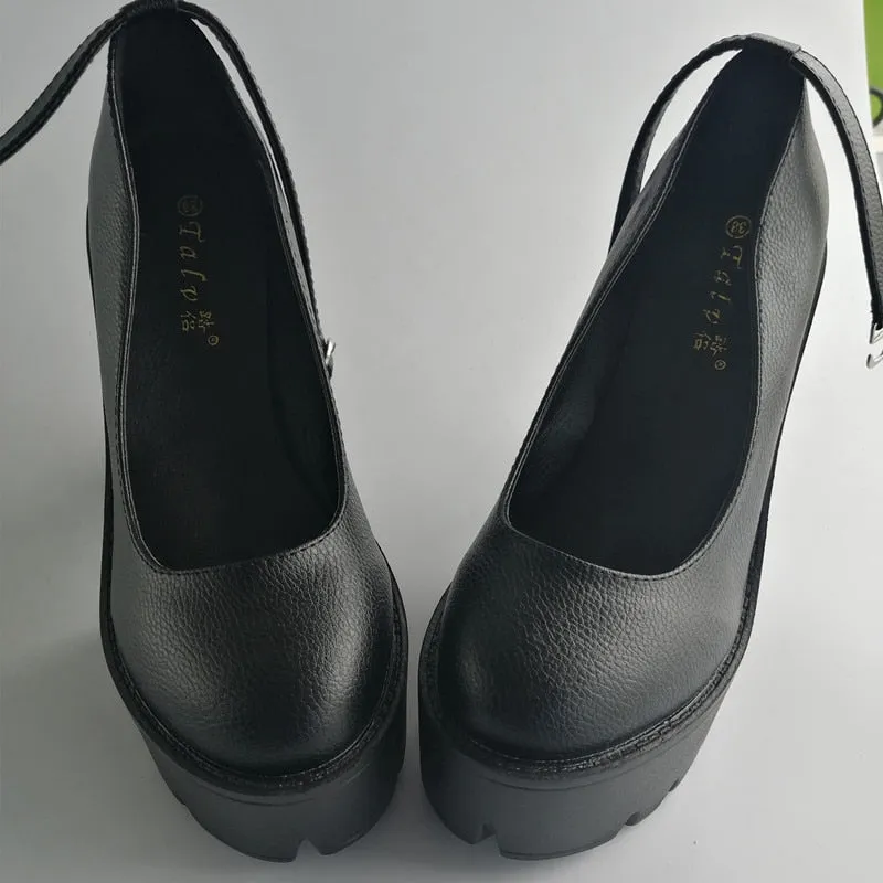 Funki Buys | Shoes | Women's Sexy High Chunky Heel Platforms