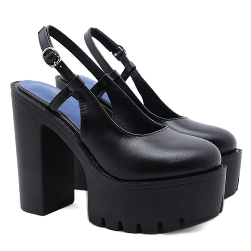 Funki Buys | Shoes | Women's Sexy High Chunky Heel Platforms