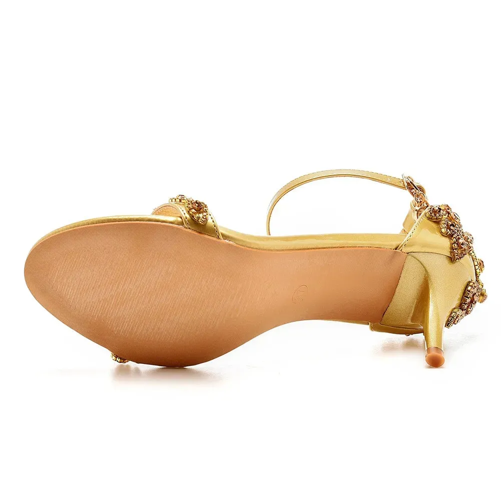 Funki Buys | Shoes | Women's Sweet Low Heel Beaded Sandals