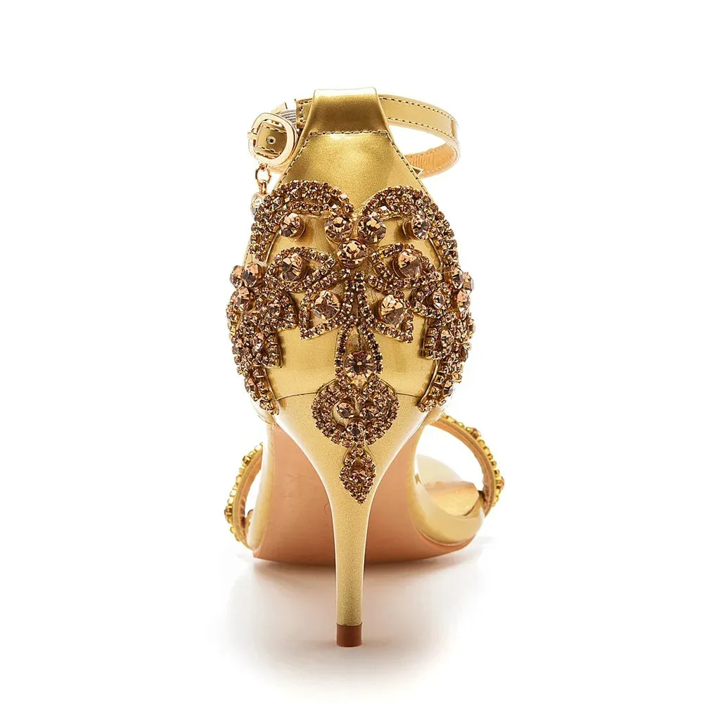 Funki Buys | Shoes | Women's Sweet Low Heel Beaded Sandals