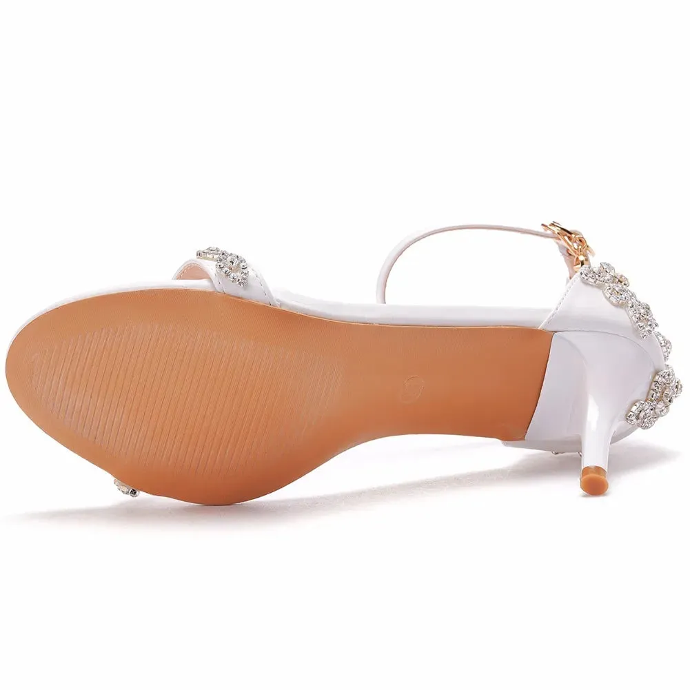 Funki Buys | Shoes | Women's Sweet Low Heel Beaded Sandals