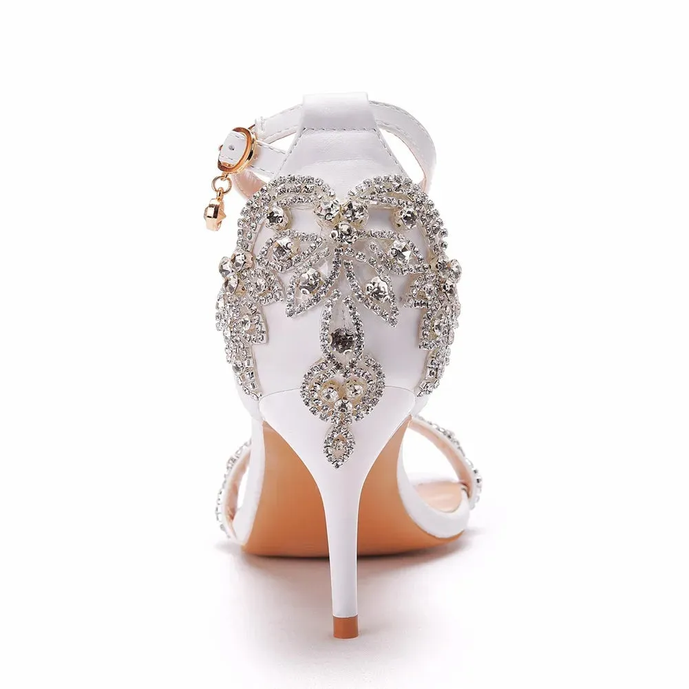 Funki Buys | Shoes | Women's Sweet Low Heel Beaded Sandals