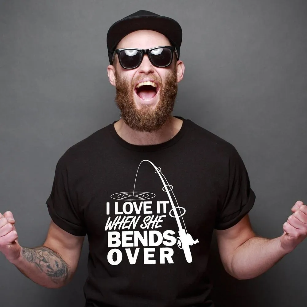 Funny Fishing T-Shirts For Men S-XXXL
