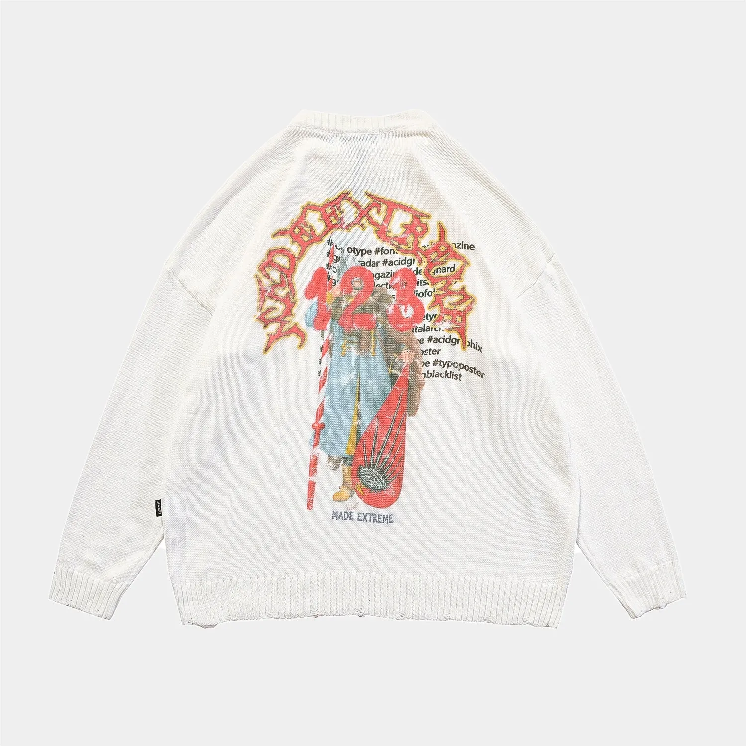 FW21 Tagged Graphic Knit Sweater